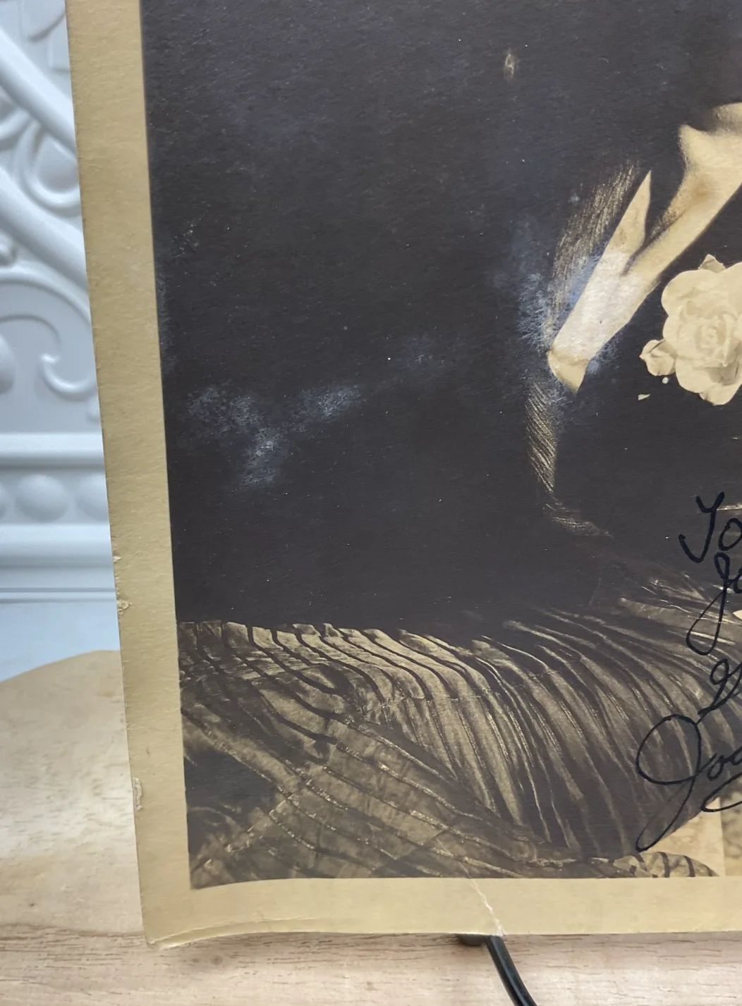Joan Crawford — Vintage MGM Joan Crawford 8x10 Silver Gelatin Photo w/ Period Ink Inscription, изображение 5