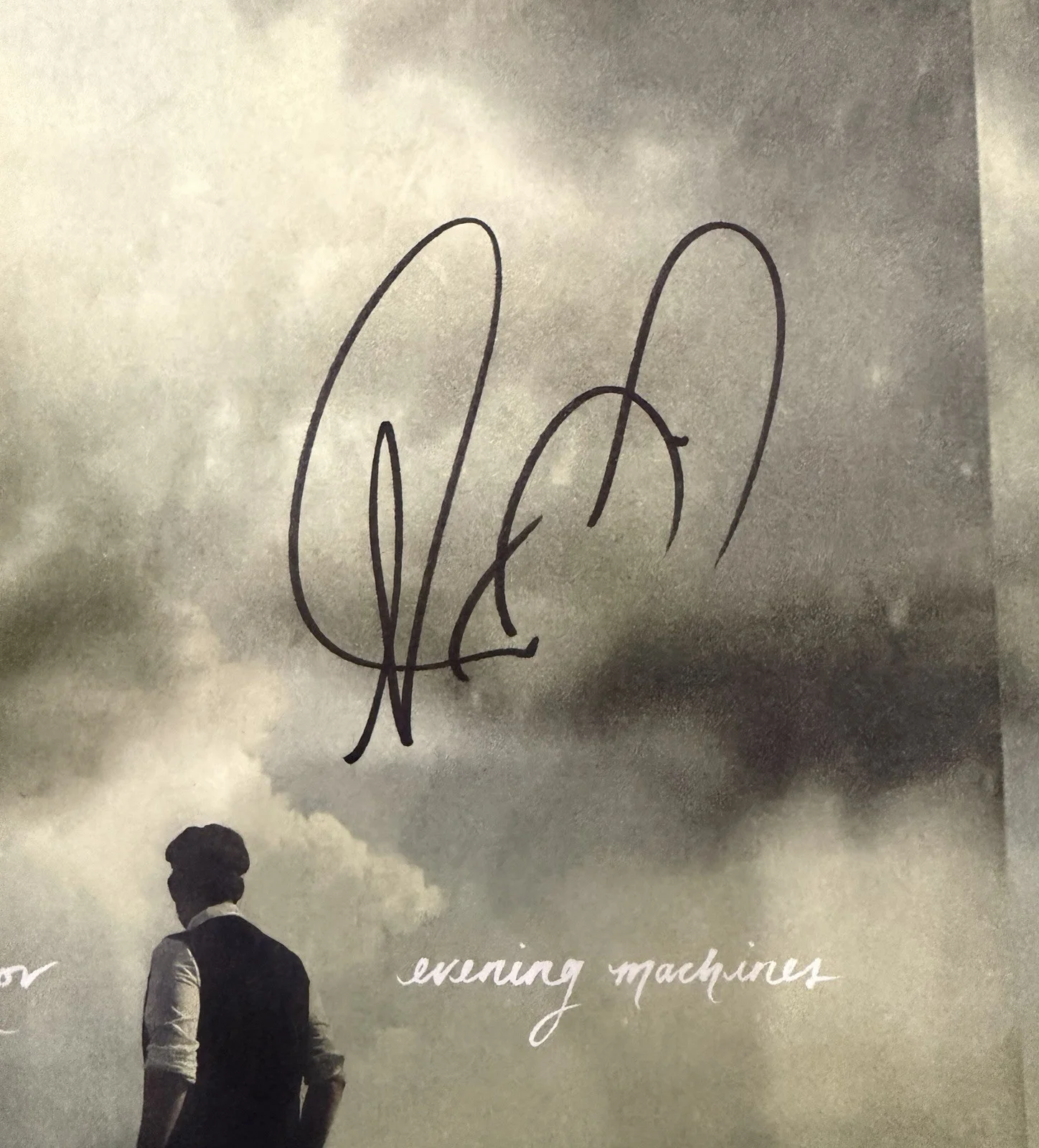Gregory Alan Isakov Evening Machines Signed Vinyl Album Autographed LP Record, image 2