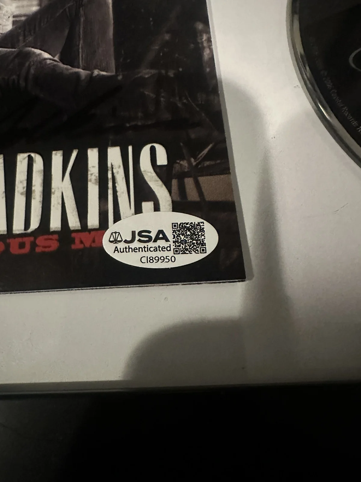 TRACE ADKINS SIGNED FRAMED COUNTRY CD JSA COA AUTOGRAPHED SINGER AUTO 1, image 2