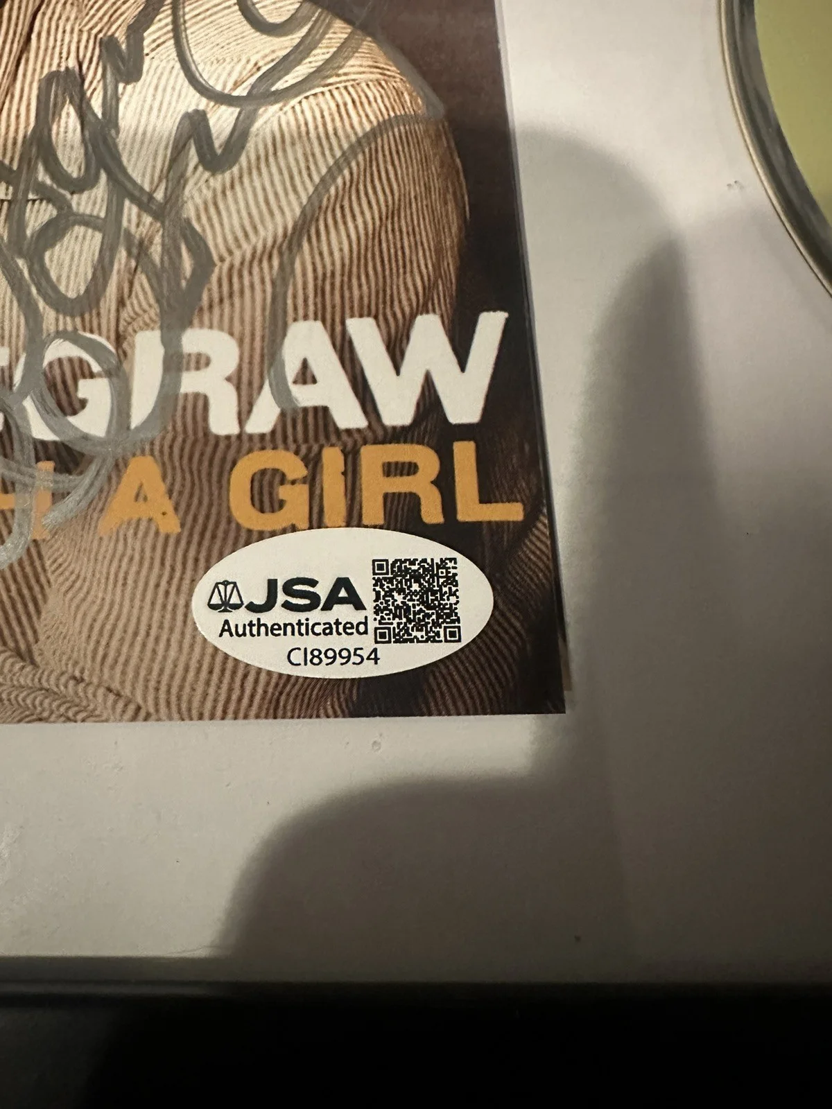 GAVIN DEGRAW SIGNED FRAMED CD JSA COA AUTOGRAPHED CHARIOT IN LOVE WITH A GIRL, image 2