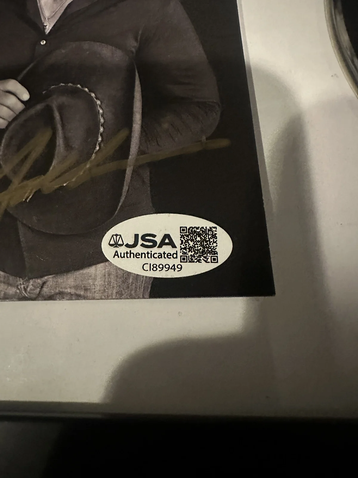 TRACE ADKINS SIGNED FRAMED COUNTRY CD JSA COA AUTOGRAPHED SINGER AUTO, image 2