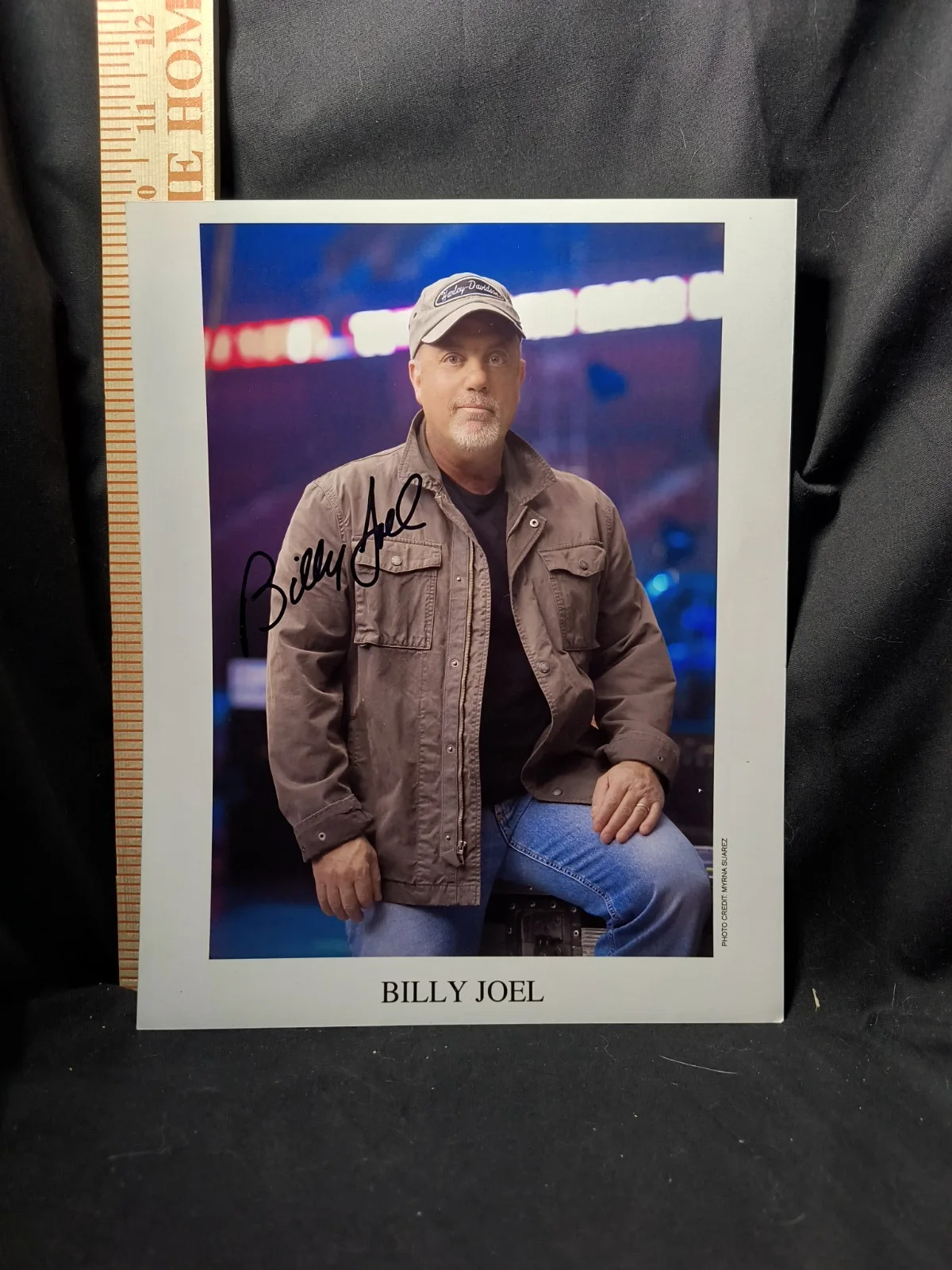 Billy Joel Autographed Photo Lot, Piano Man, We Didn't Start The Fire, Singer, image 2