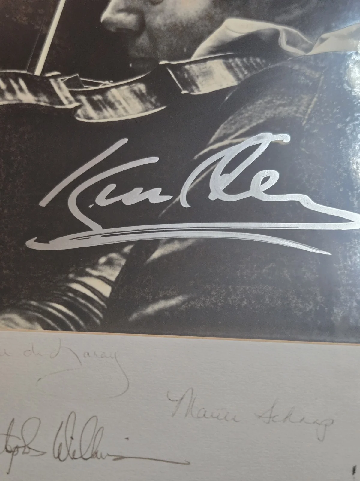 Isaac Stern Portrait Signed, image 2