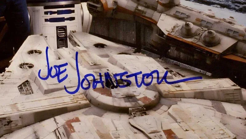 JOE JOHNSTON SIGNED AUTOGRAPHED 11x14 PHOTO ILM LEGEND STAR WARS BECKETT BAS, image 2