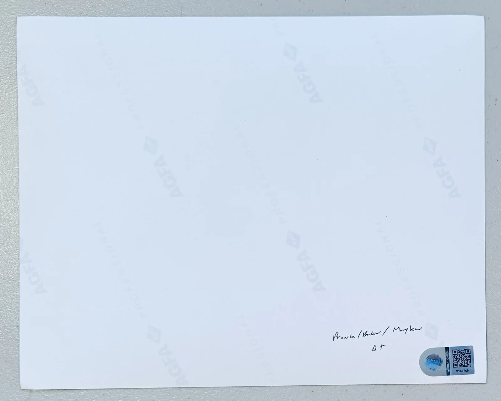Peter Mayhew Kenny Baker David Prowse Signed Auto 8x10 Photo SWAU COA Star Wars, изображение 2