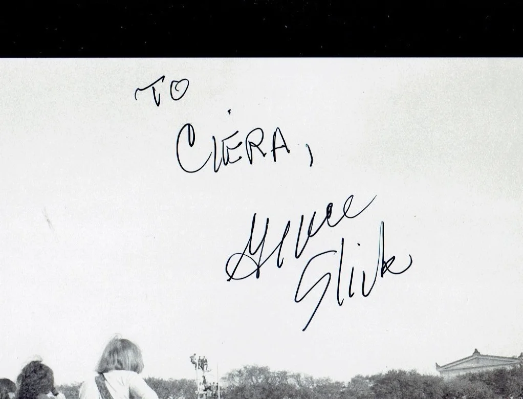 GRACE SLICK HAND SIGNED PHOTO B&W 10x8 TODD MUELLER, image 2