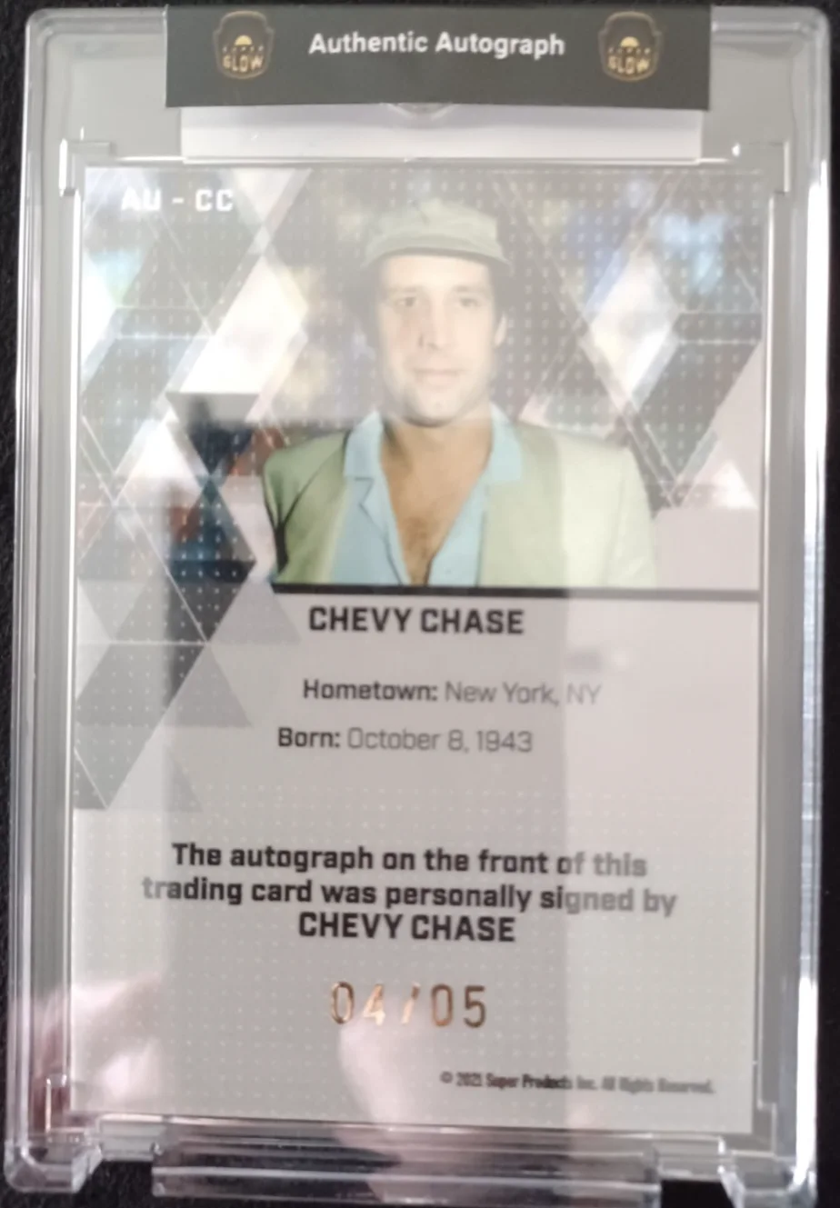 Chevy Chase — Chevy Chase 2021 Super Glow 1st Gen Green Ice Auto #4/5!, image 2