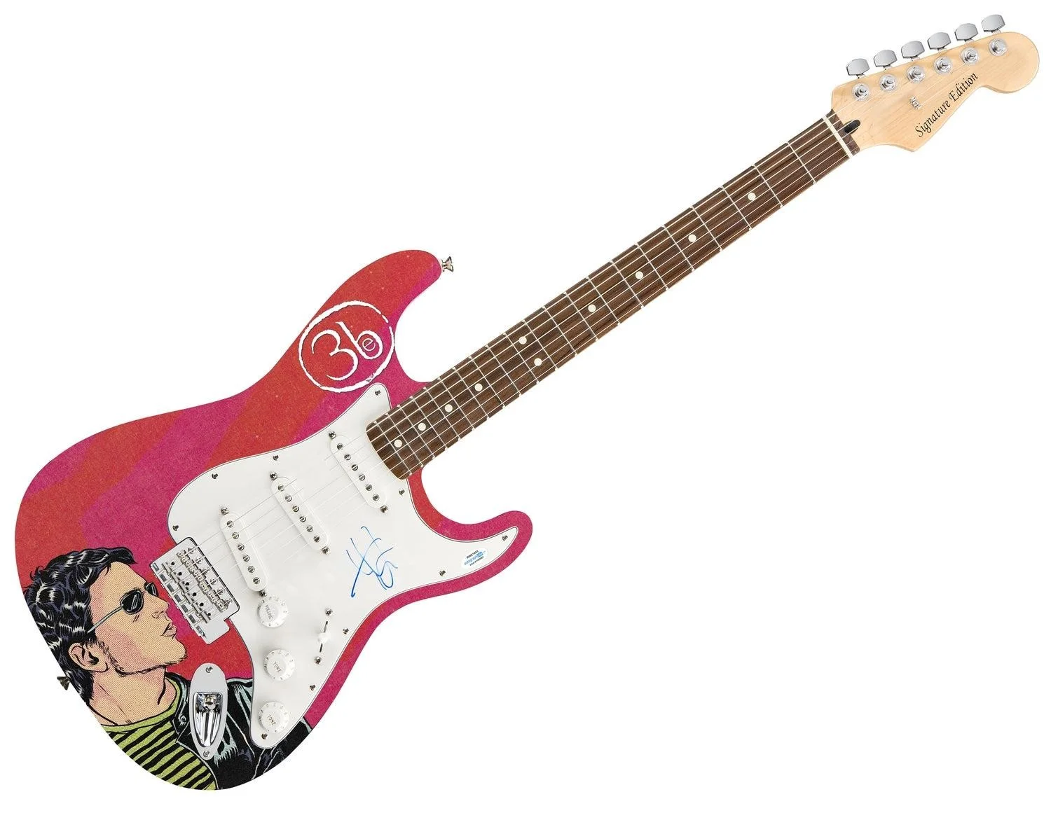 Third Eye Blind Stephen Jenkins Autographed Album Cd Photo Graphics Guitar, изображение 3