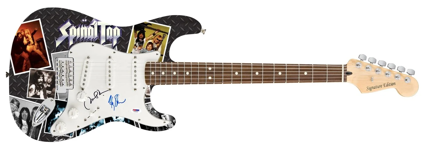 This Is Spinal Tap Signed Autographed Movie Photo Graphics Guitar PSA, изображение 2