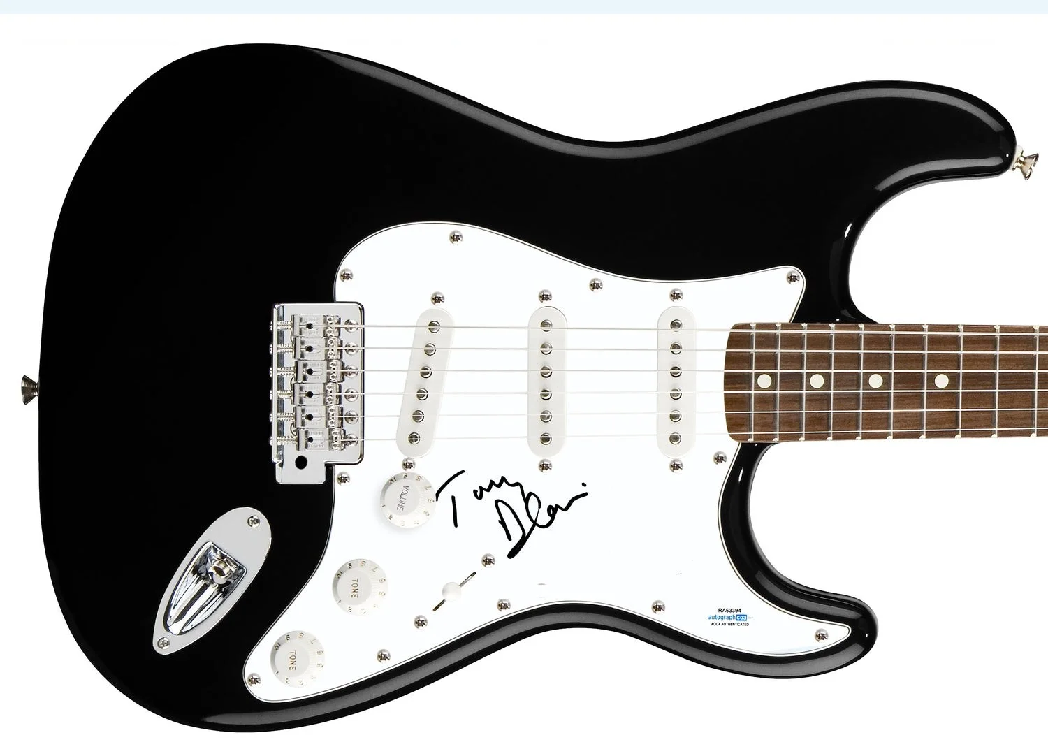 Tony Blair Signed Autographed Guitar ACOA, image 2