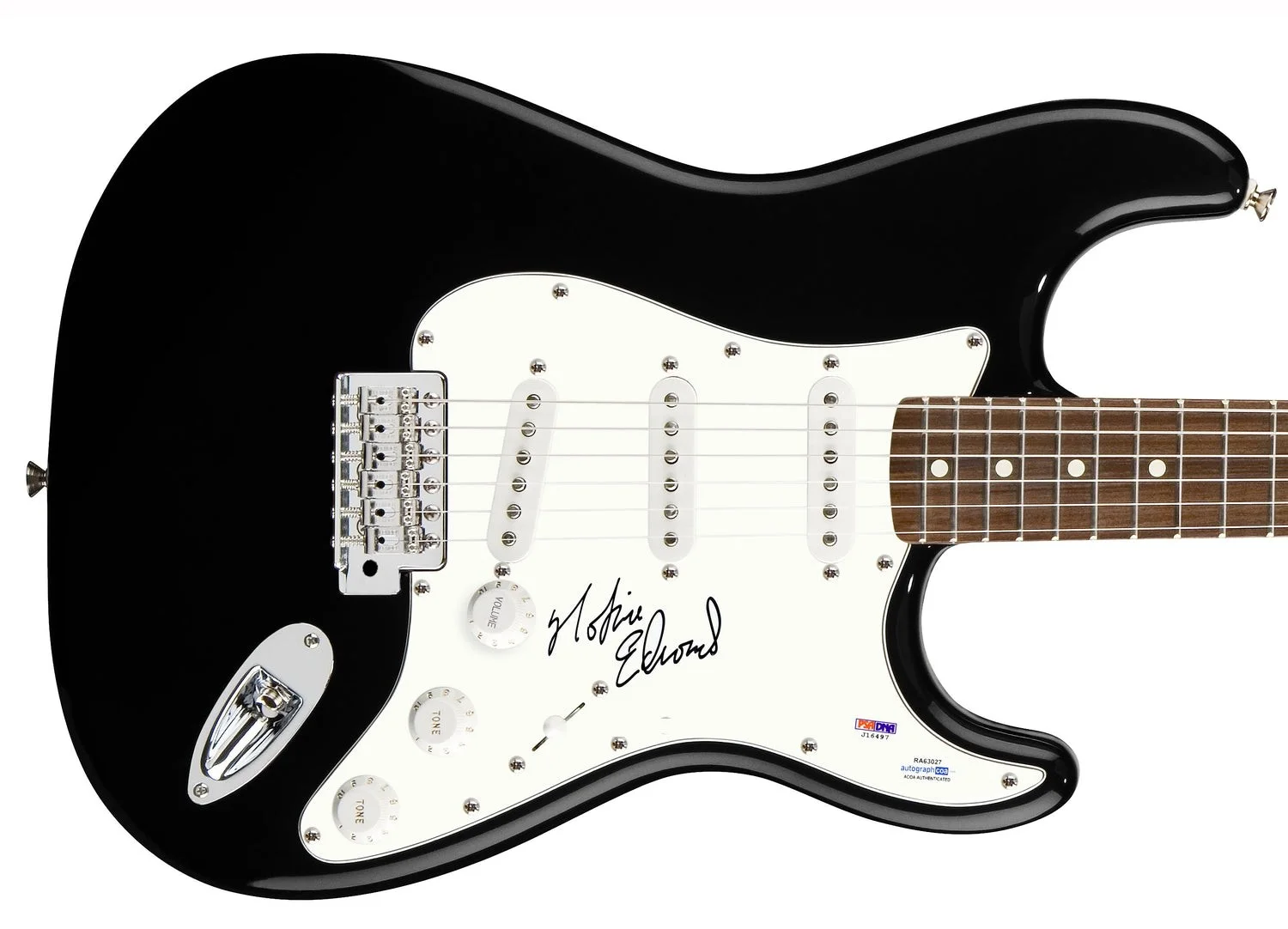 The Ventures Nokie Edwards Signed Autographed Guitar ACOA PSA, изображение 2