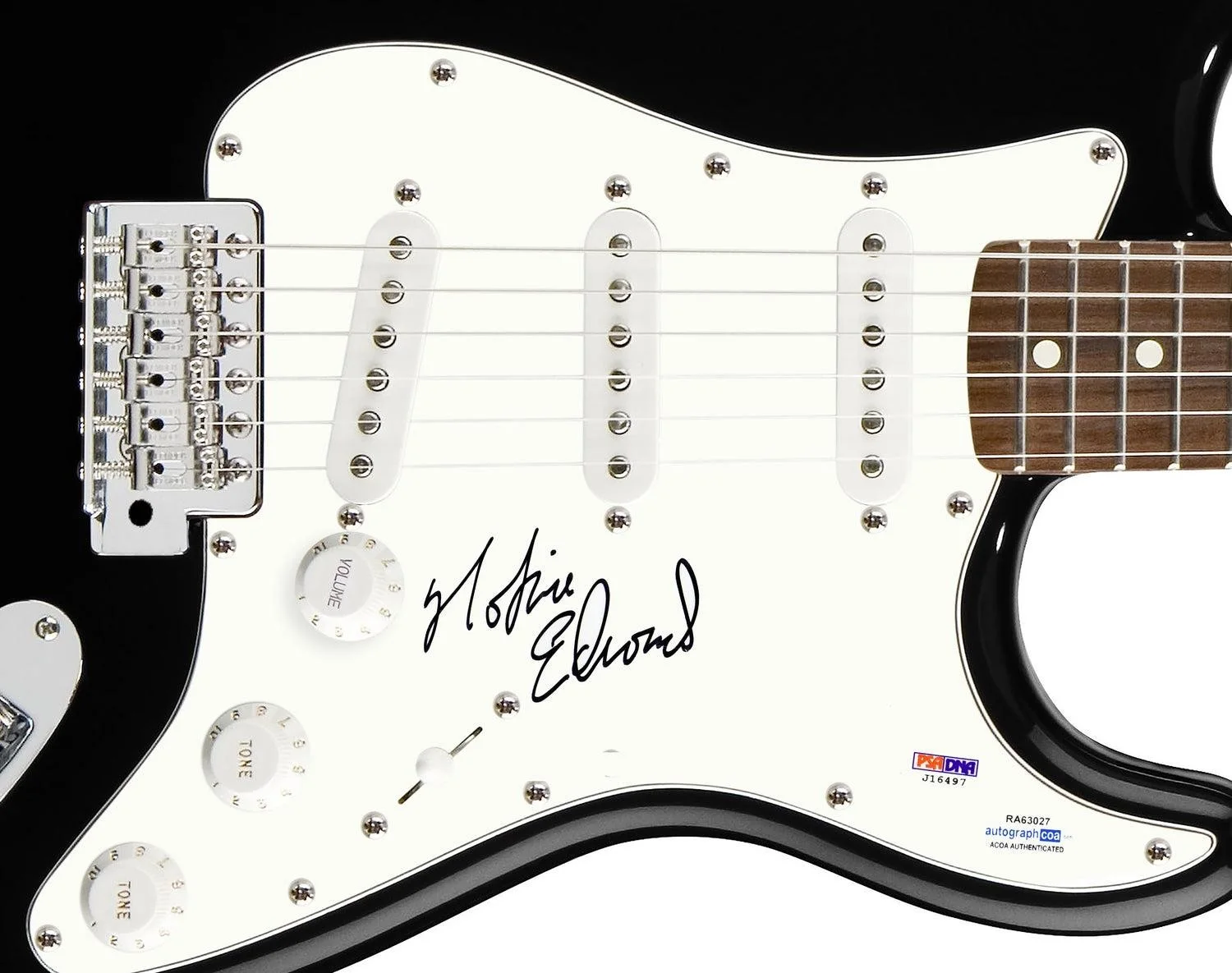 The Ventures Nokie Edwards Signed Autographed Guitar ACOA PSA, изображение 3