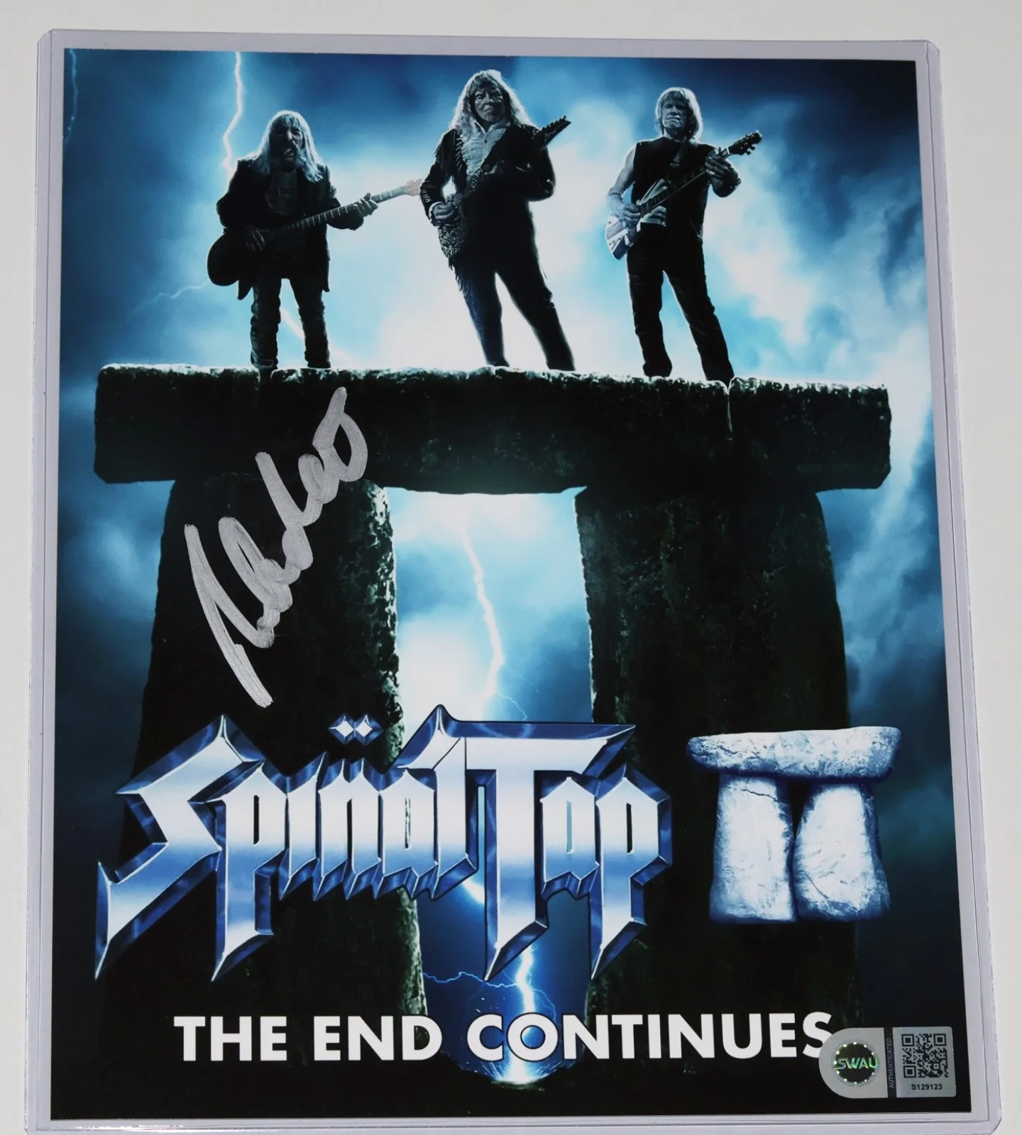 Rob Reiner — ROB REINER Signed SPINAL TAP 2 8X10 PHOTO + SWAU COA Director Autograph