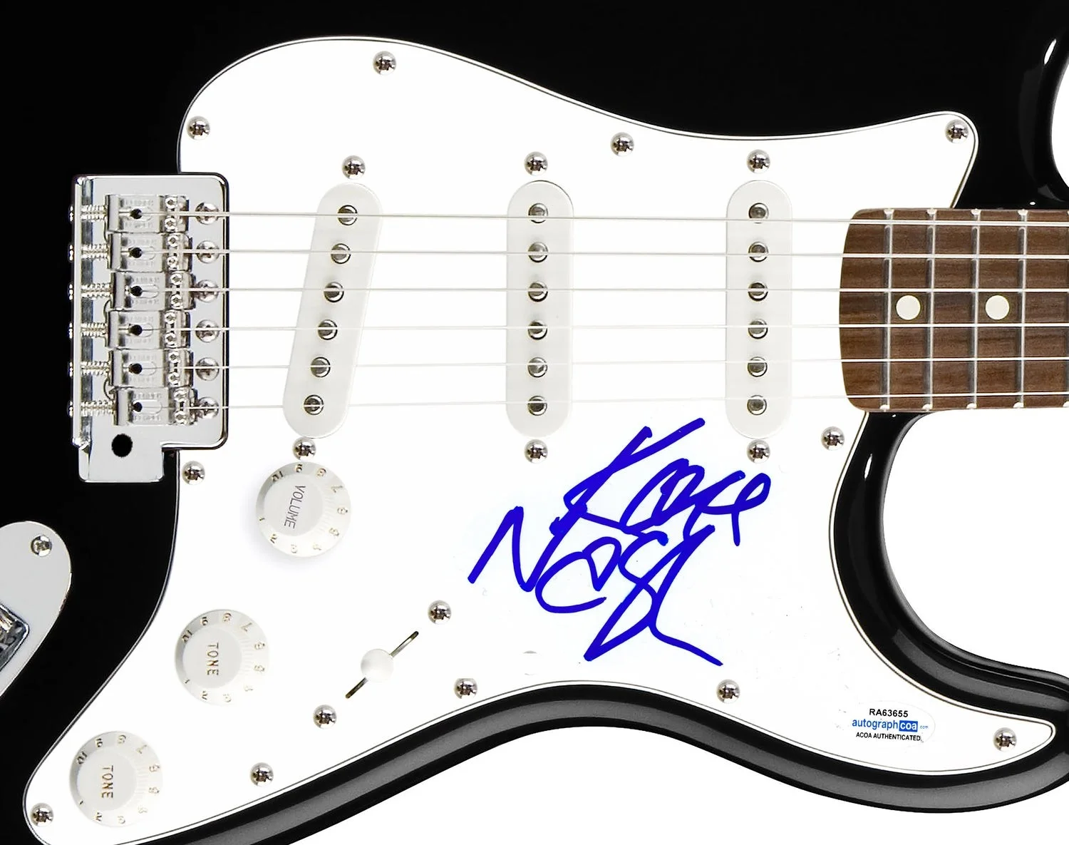 Kate Nash Signed Autographed Guitar ACOA, image 2