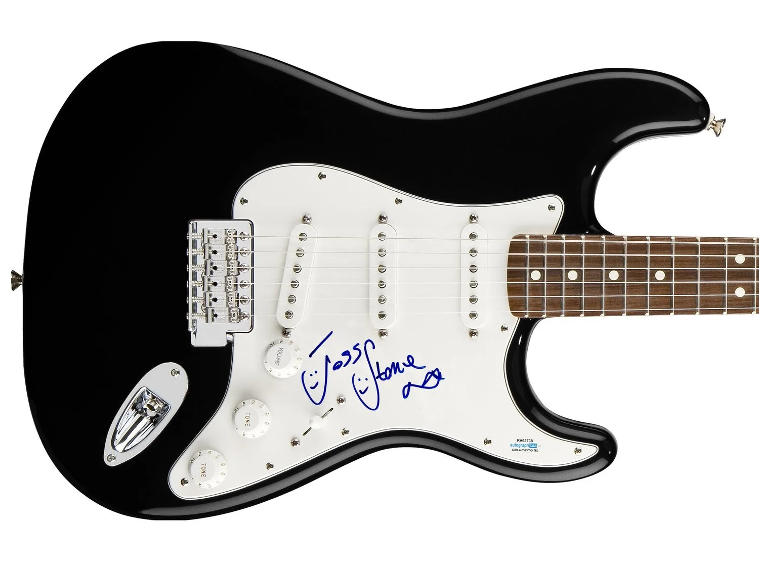 Joss Stone Signed Autographed Guitar ACOA, image 2
