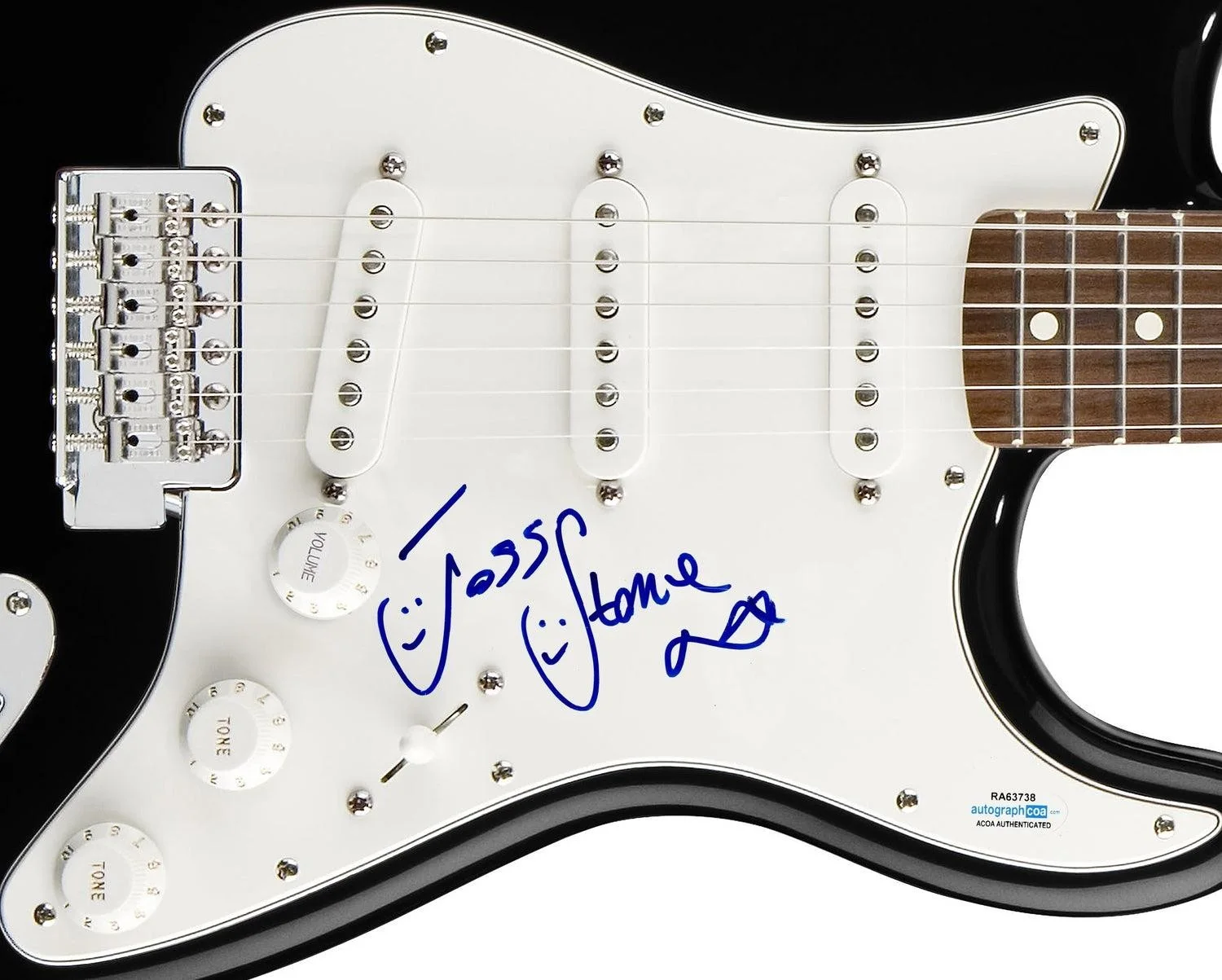 Joss Stone Signed Autographed Guitar ACOA, image 3