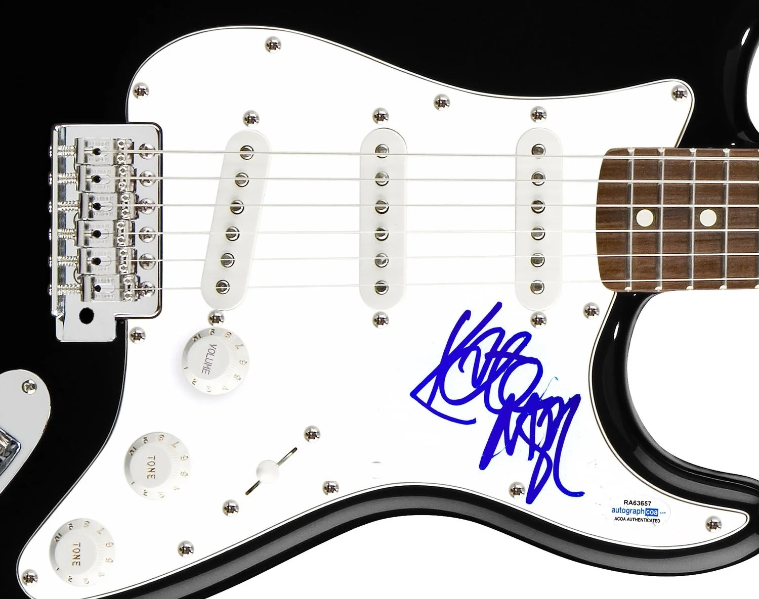 Kate Nash Signed Autographed Guitar ACOA, image 2