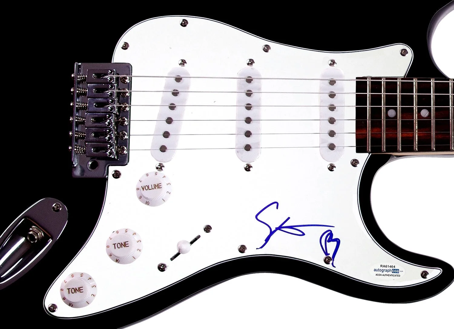 Flaming Lips Steve Drozd Signed Autographed Guitar ACOA, image 2