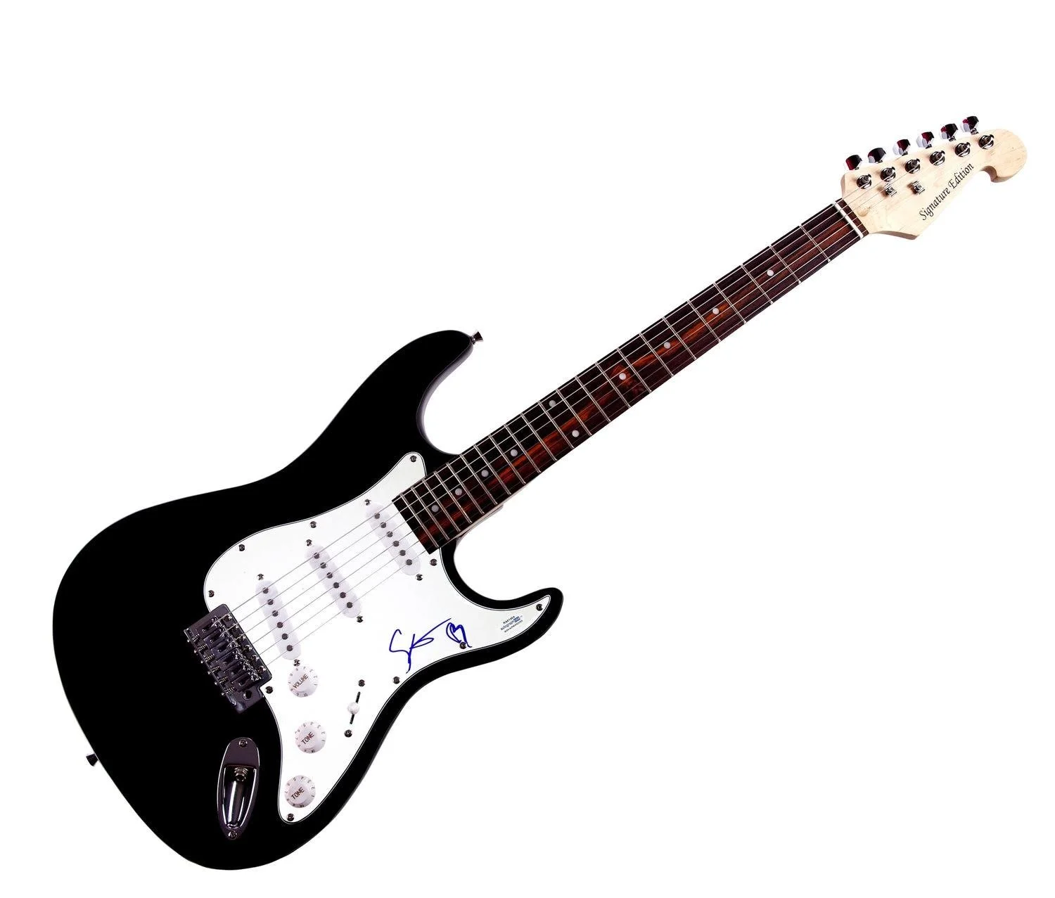 Flaming Lips Steve Drozd Signed Autographed Guitar ACOA, image 3