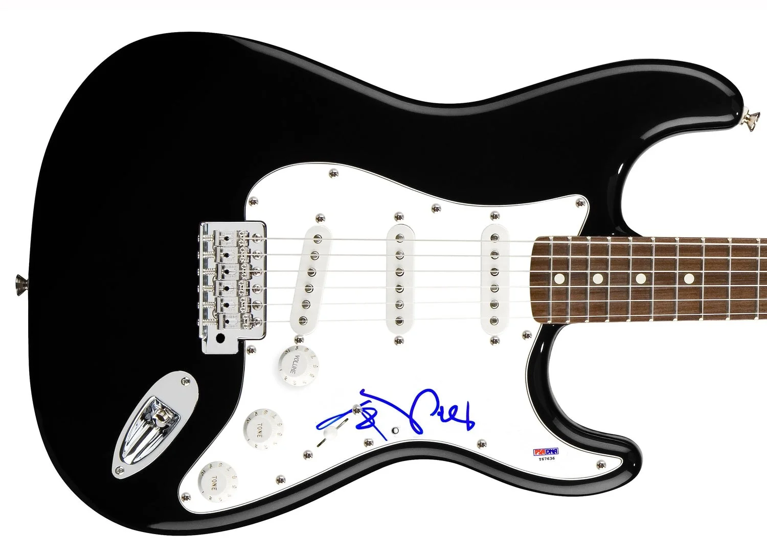 Fall Out Boy Signed X2 Autographed Guitar PSA, image 2