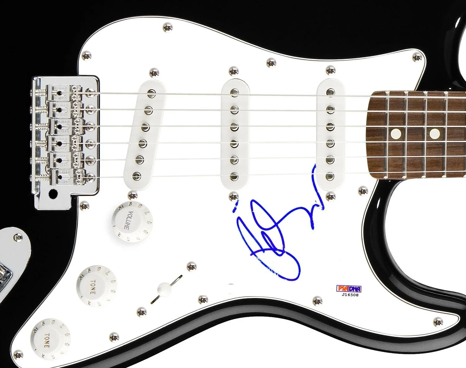 Fall Out Boy Pete Wentz Signed Autographed Guitar PSA, image 3