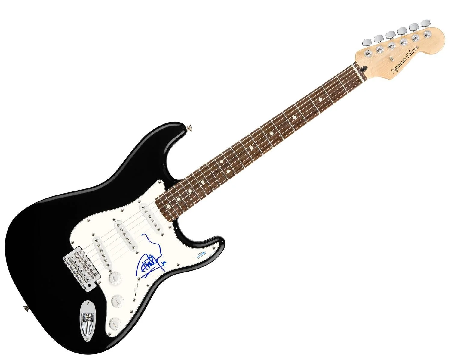 Cheech & Chong Tommy Chong Signed Autographed Guitar ACOA, image 3