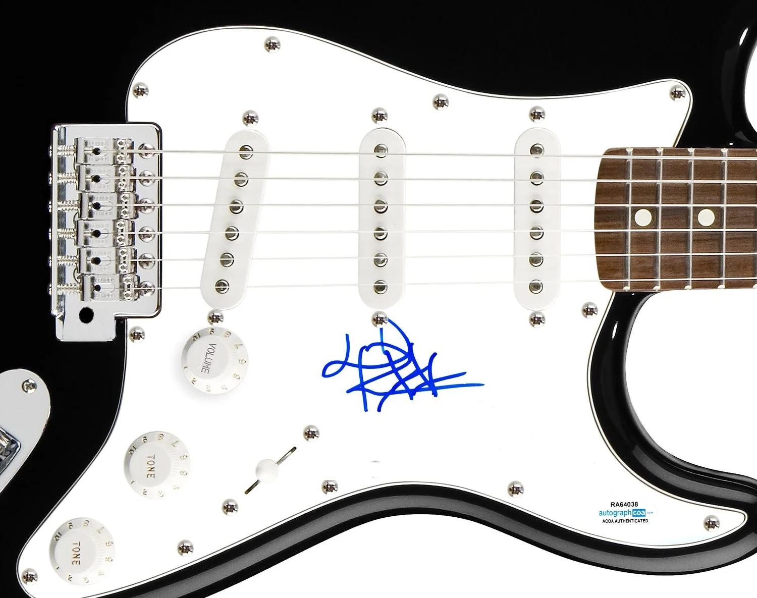 Danny Brown Signed Autographed Guitar ACOA, image 2