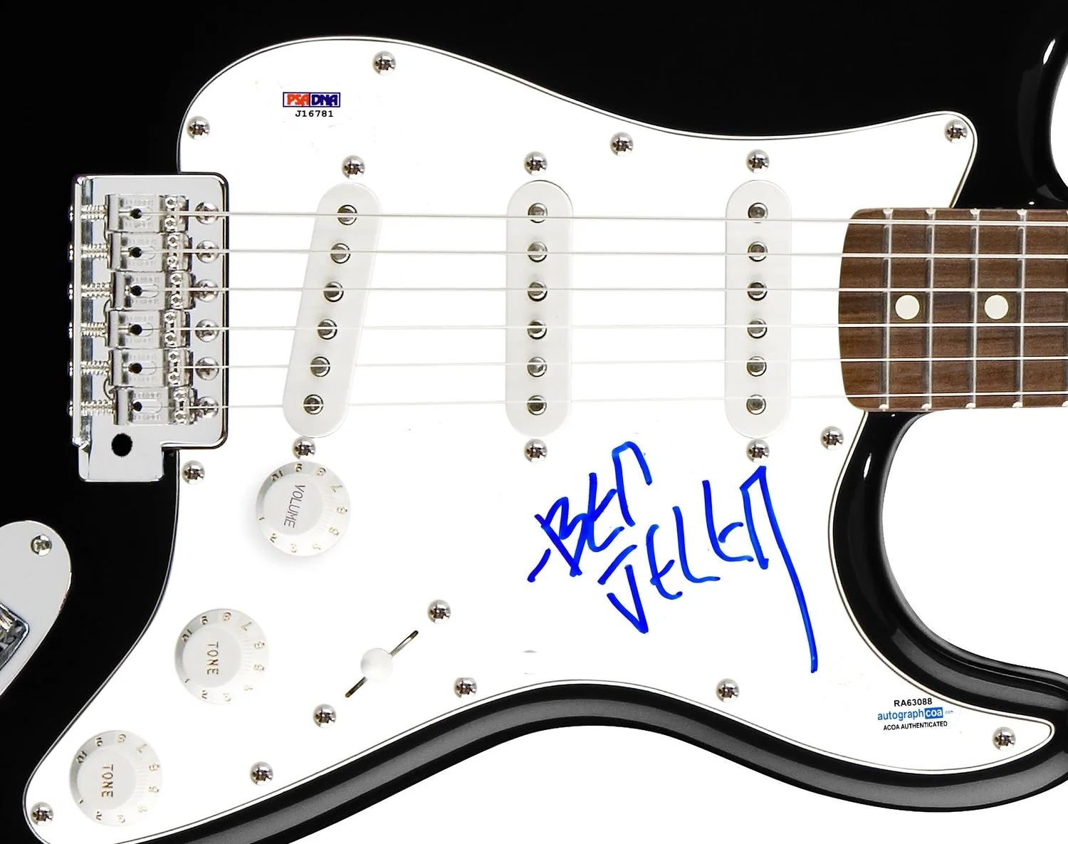 Ben Jelen Signed Autographed Guitar ACOA, image 2
