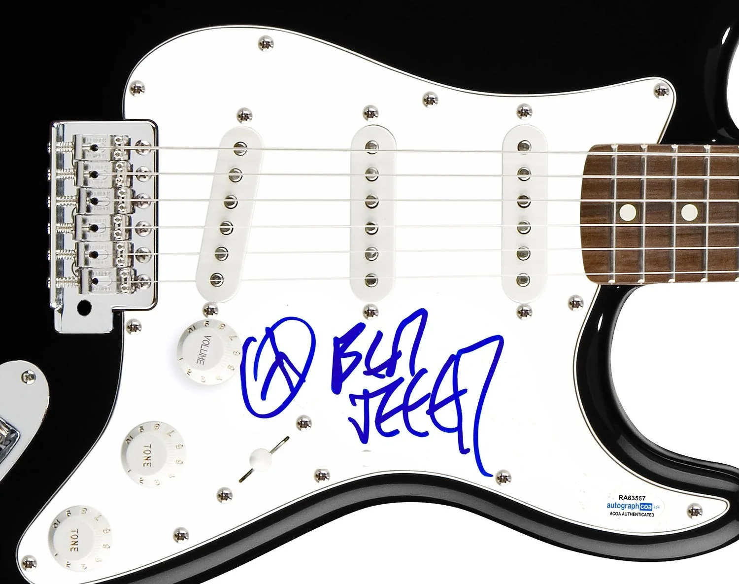 Ben Jelen Signed Autographed Guitar ACOA, image 2