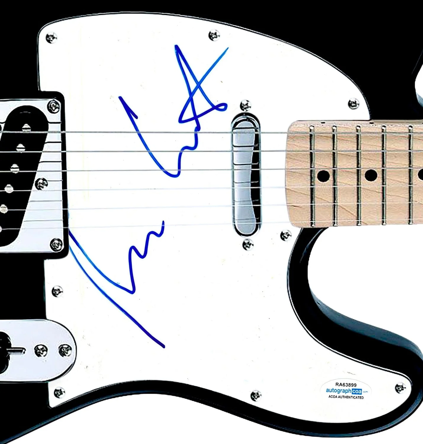 Rufus Wainwright Signed Autographed Guitar ACOA, image 2