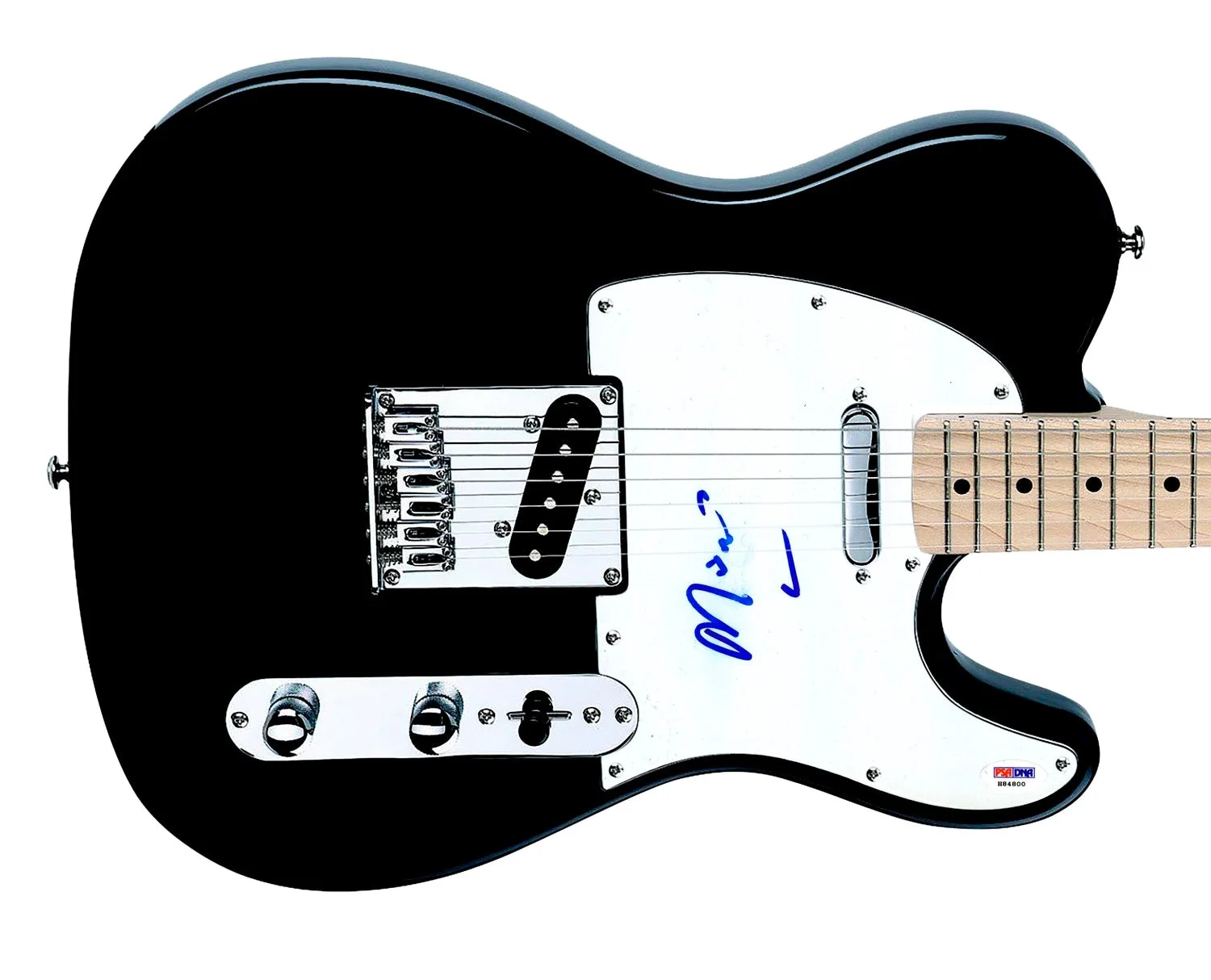 Monique Coleman High School Musical Signed Guitar PSA, image 2