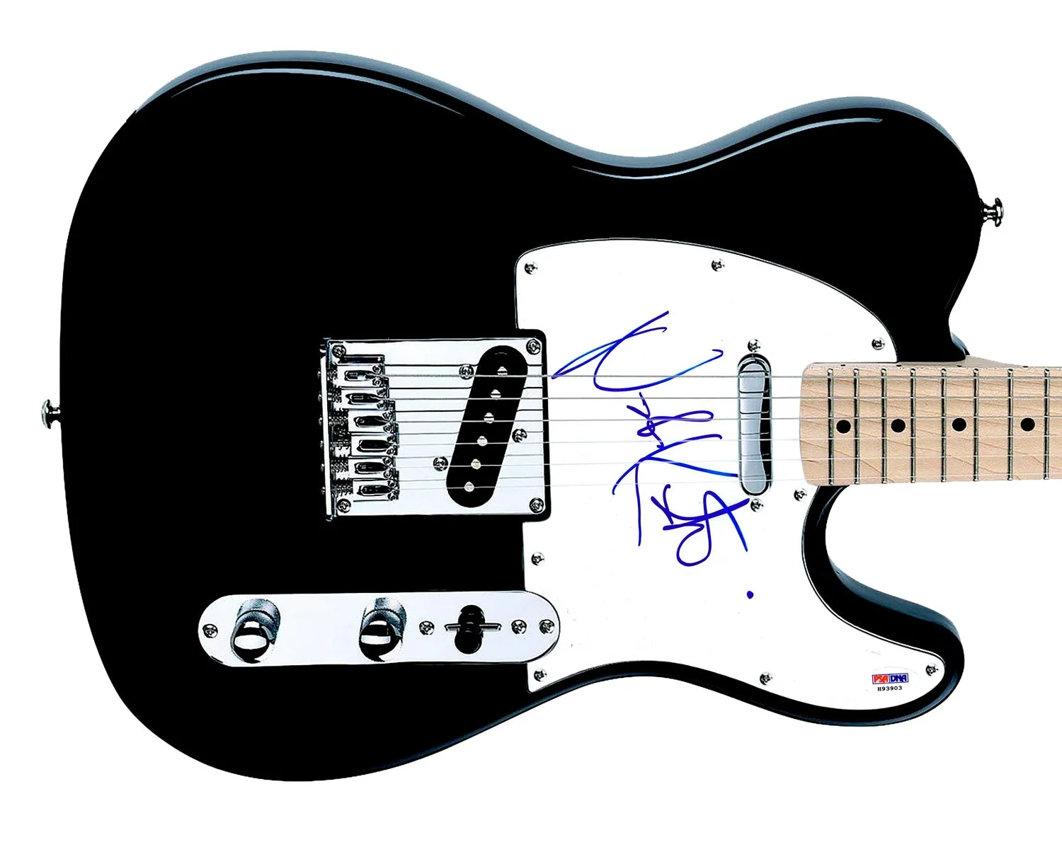 Nash Kato Autographed Urge Overkill Signed Guitar PSA, image 2