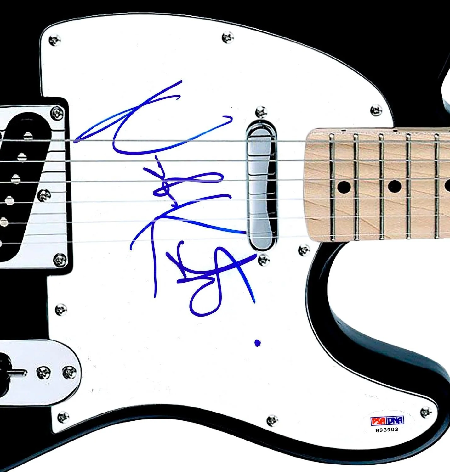 Nash Kato Autographed Urge Overkill Signed Guitar PSA, image 3