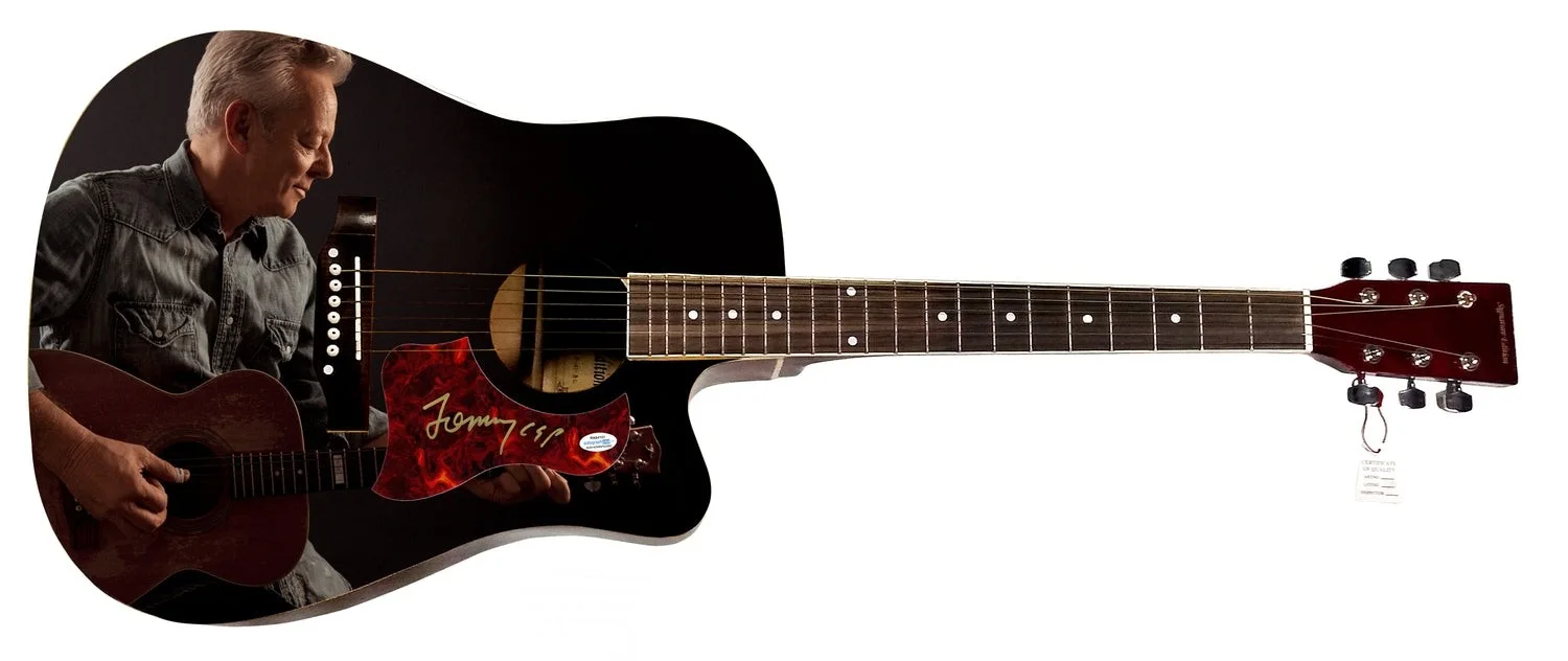 Tommy Emmanuel Signed Custom Graphics 1/1 Acoustic Guitar ACOA, image 2