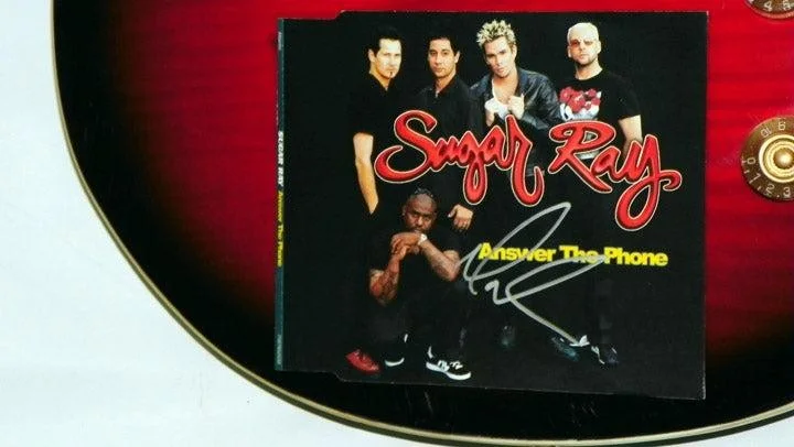 Sugar Ray Mark McGrath Autographed 12 String LP Guitar, image 3