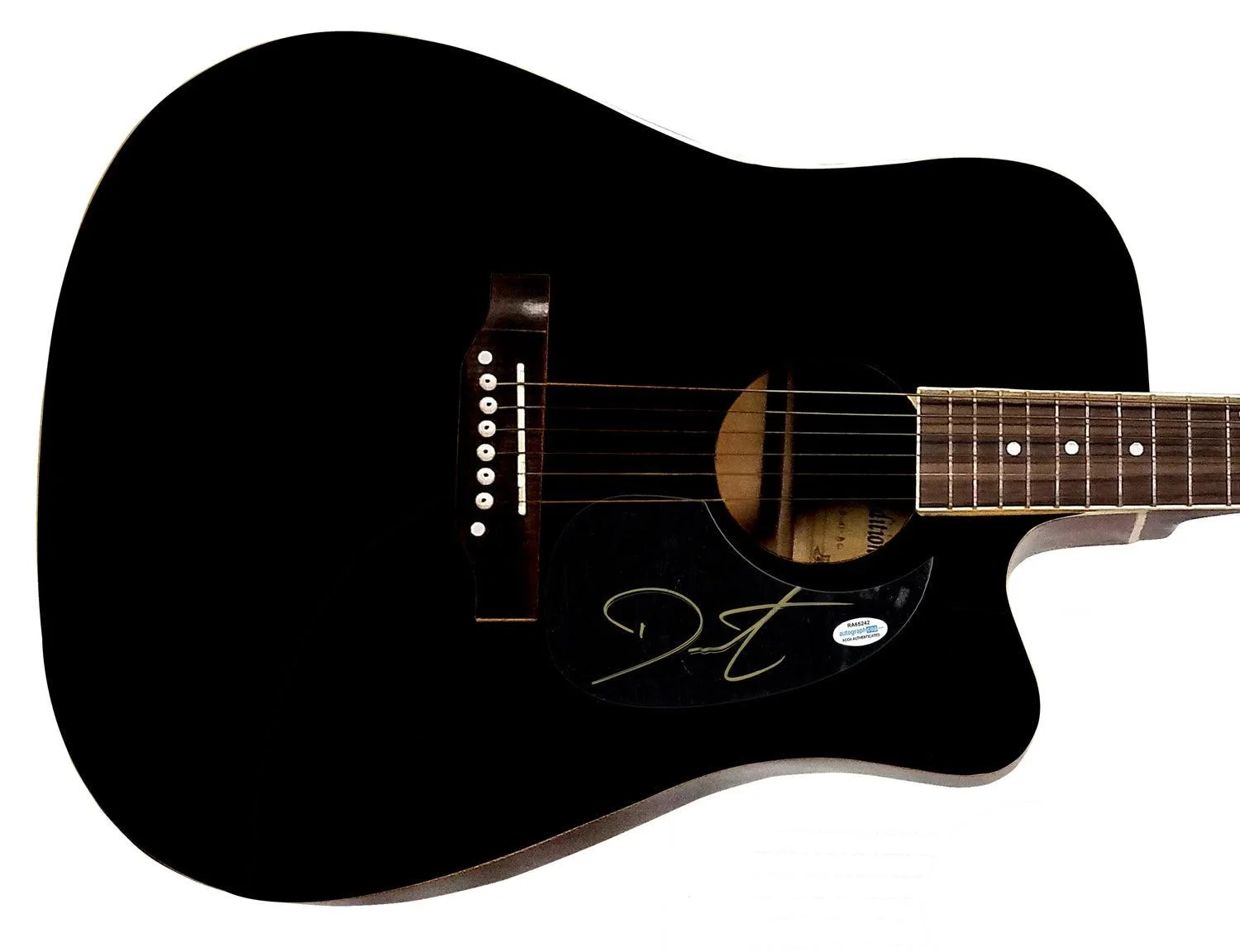 Delbert McClinton Signed Autographed Signature Edition Acoustic Guitar ACOA, image 3