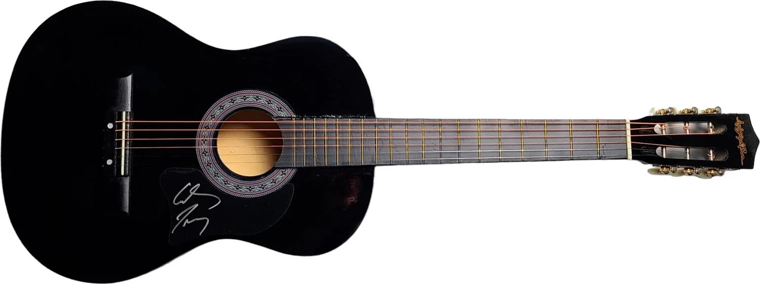 Cowboy Troy Signed Autographed Acoustic Guitar, image 2
