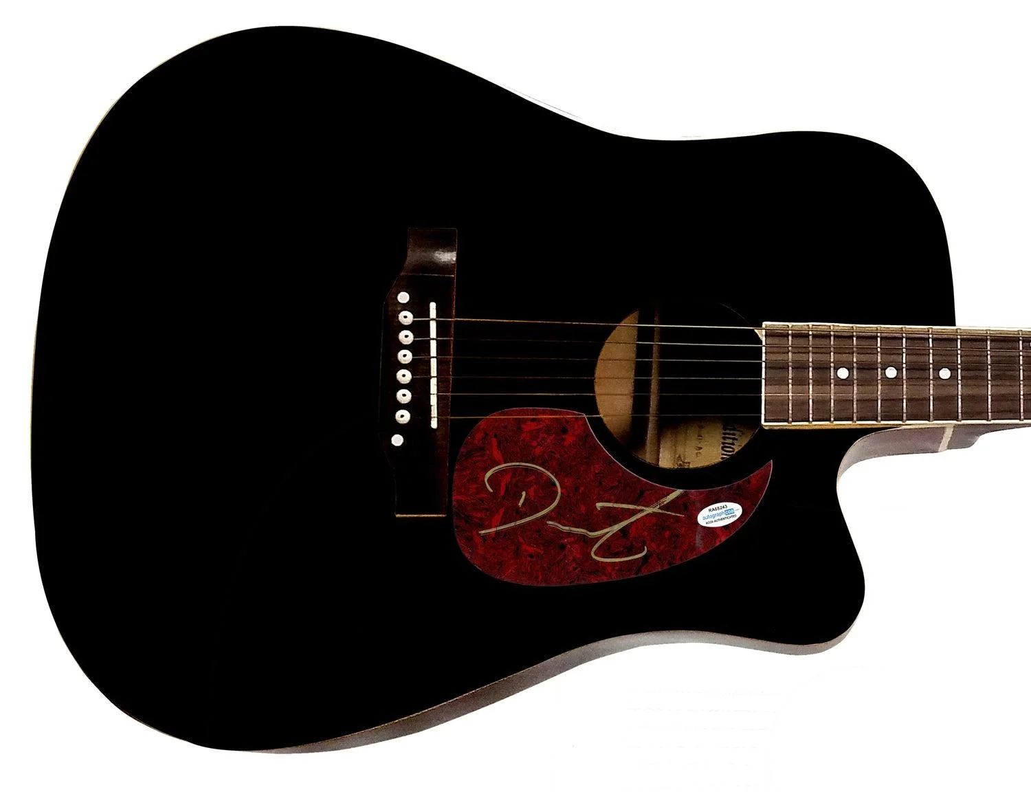 Delbert McClinton Signed Autographed Signature Edition Acoustic Guitar ACOA, image 3