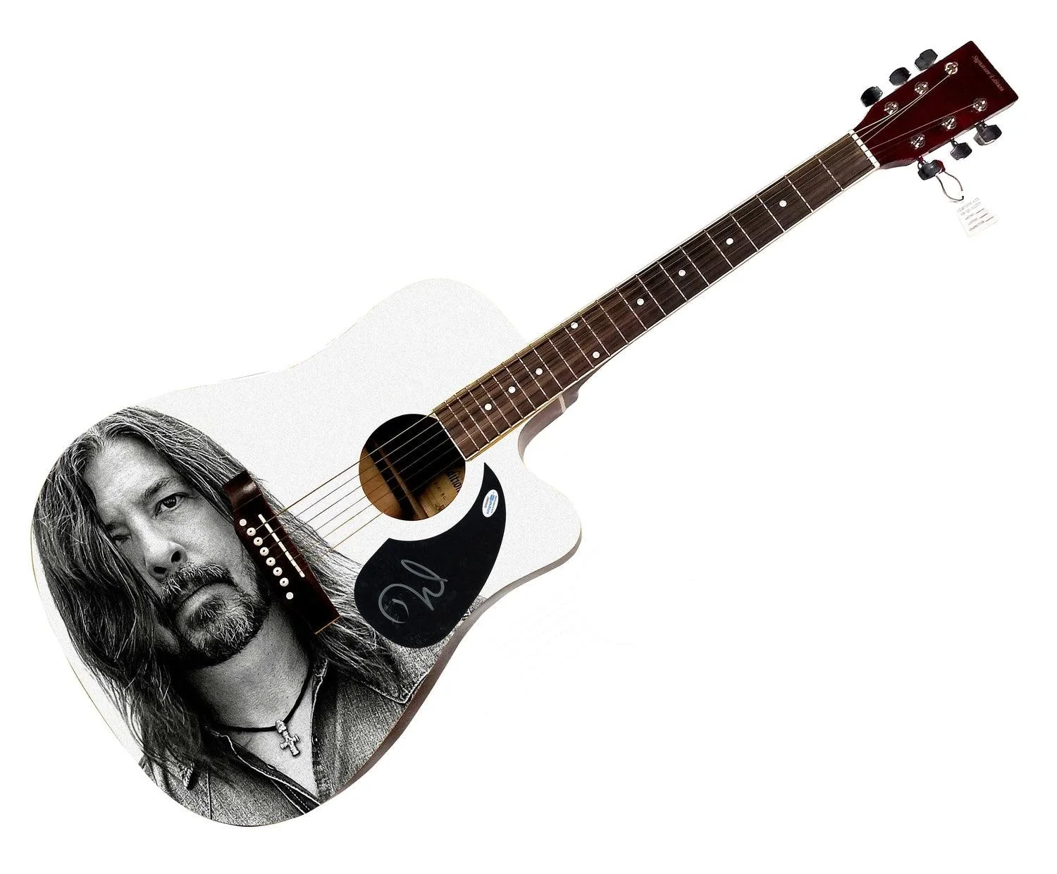 Dave Grohl Signed Autographed Acoustic Graphics Guitar ACOA ACOA, image 3
