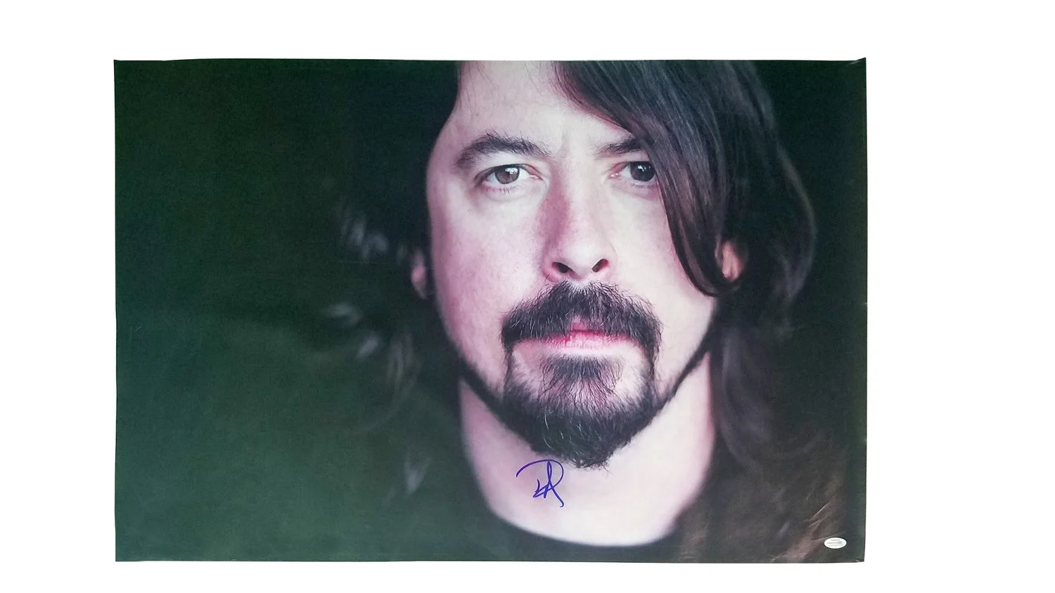 Nirvana Foo Fighters Dave Grohl Autographed Framed 24x36 Canvas Poster Exact Pro, image 2
