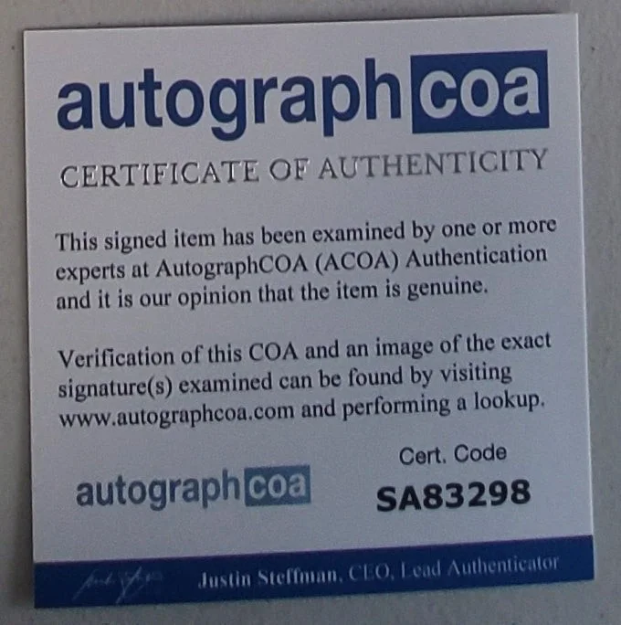 The Oak Ridge Boys Signed Front Porch Singing Autographed LP Album ACOA ACOA, изображение 2