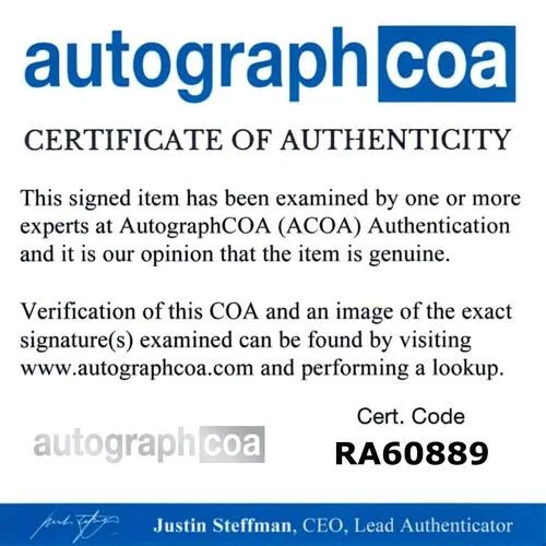 Heart Signed X3 Autographed Record Album LP ACOA, image 2