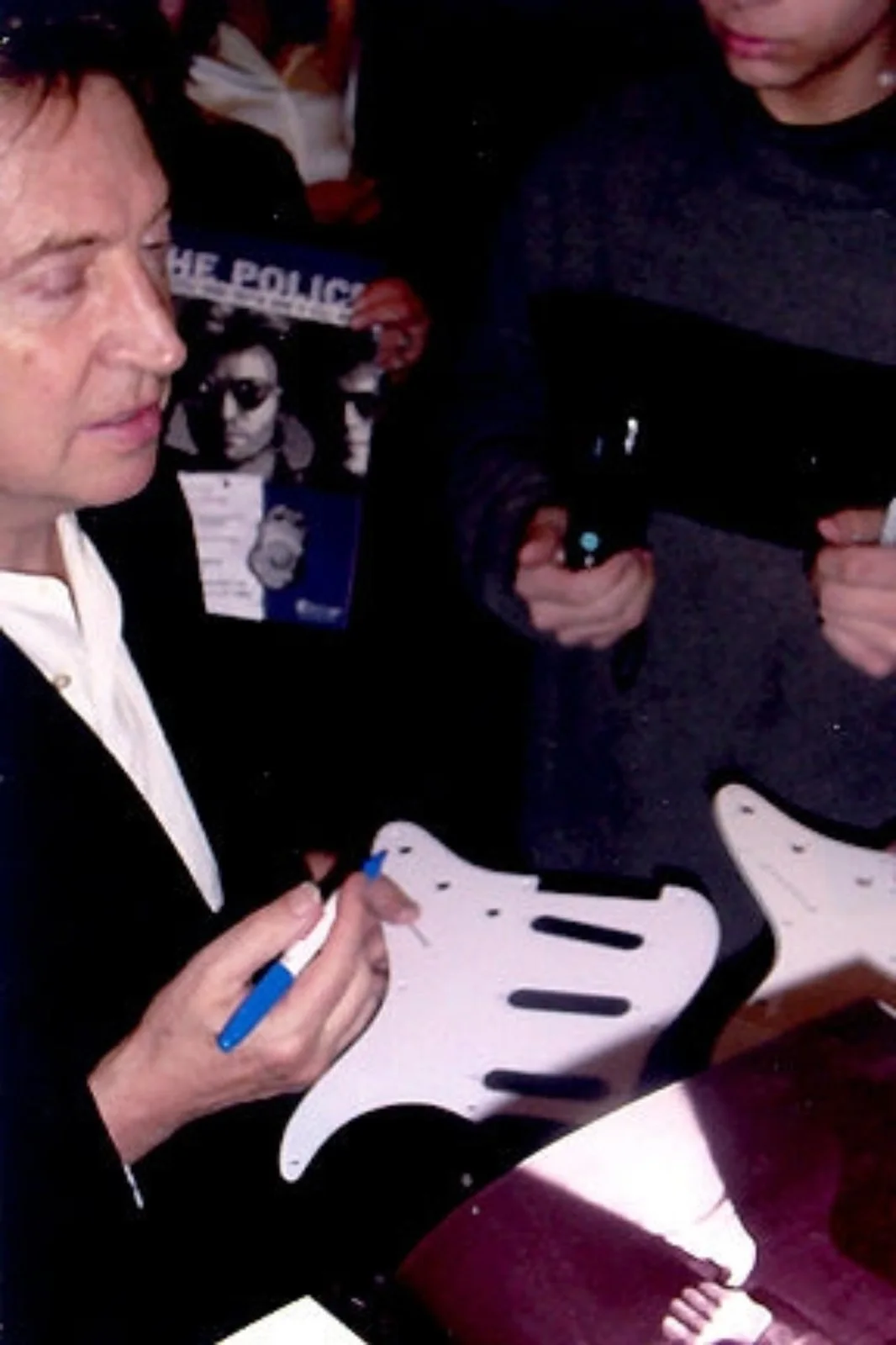 Andy Summers Signed Autographed XYZ Record Album LP The Police ACOA PSA, изображение 3
