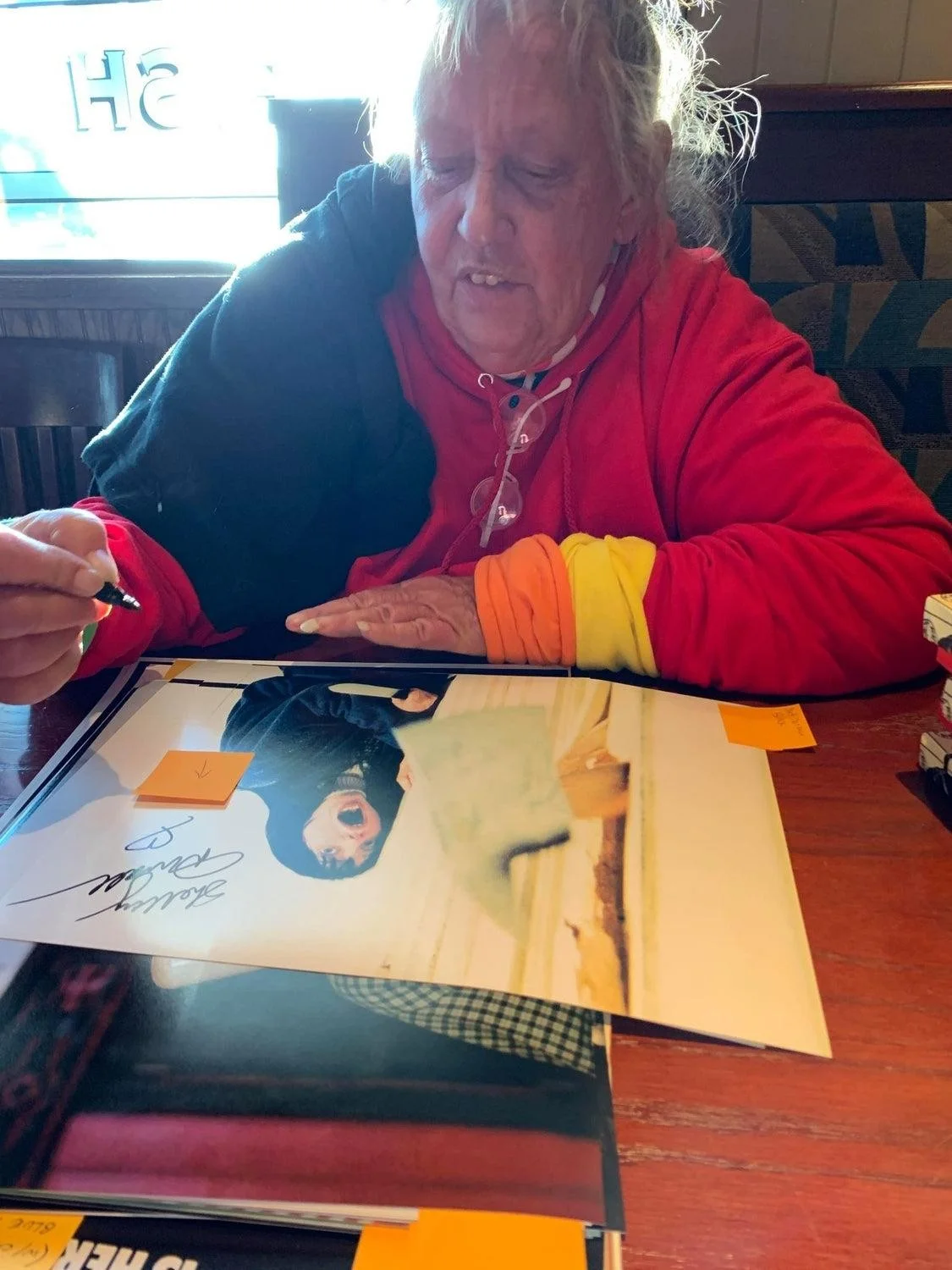 Shelley Duvall Signed The Shining Here's Johnny Axe 11x14 Photo ACOA, image 4