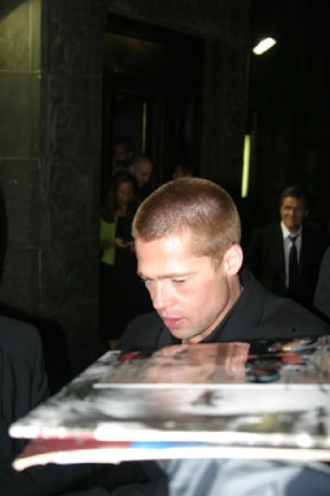 Money Ball Brad Pitt Signed Autographed 11x14 Photo Baseball Movie ACOA, изображение 3