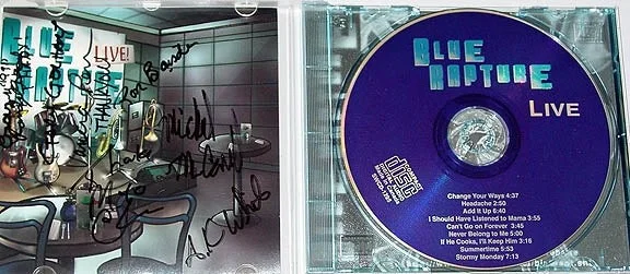 Blue Rapture Signed Autographed CD, image 2