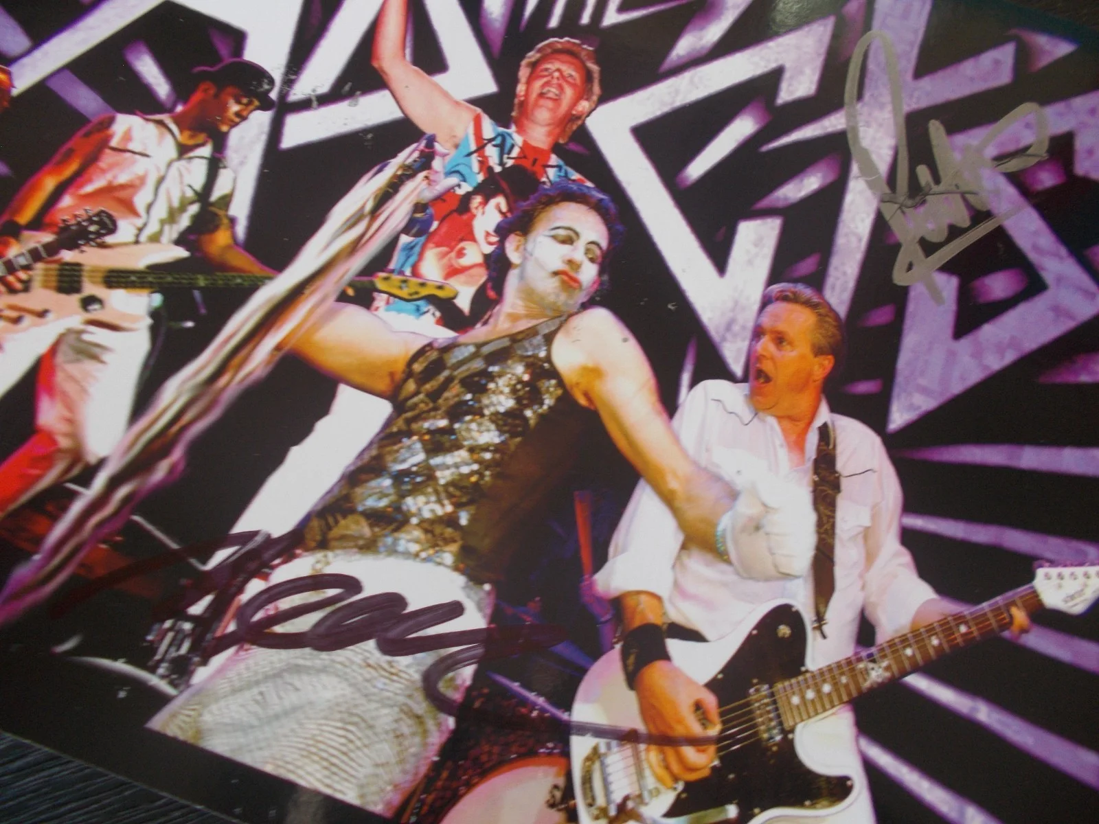 THE ADICTS ORIGINAL SIGNED DOUBLE SIDED PROMO BY KEITH WARREN & PETE DAVISON VGT, изображение 5