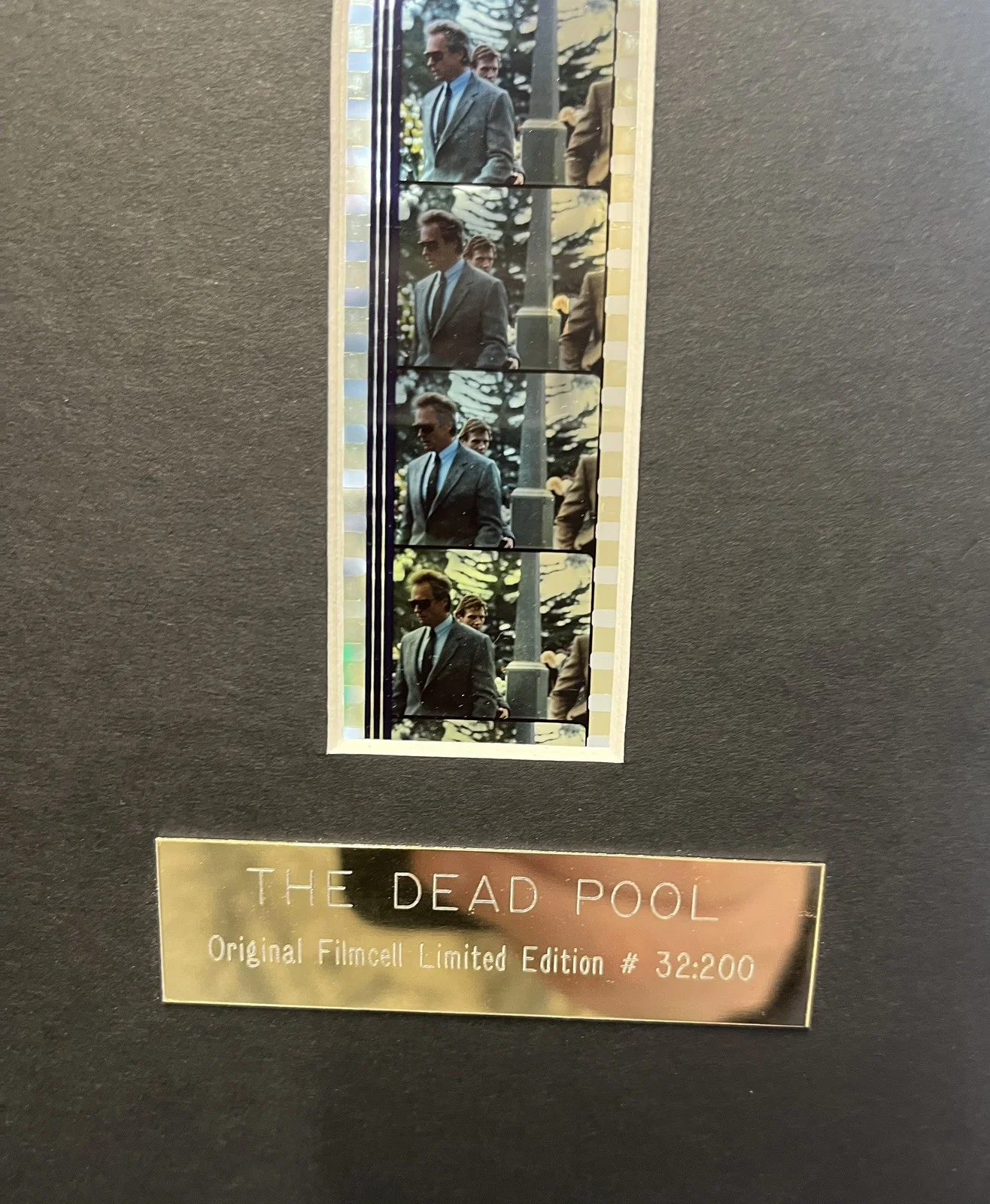 THE DEAD POOL. Clint Eastwood MOUNTED FILM CELL, изображение 4