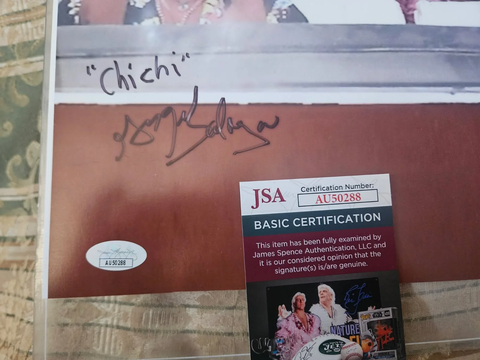 Steven Bauer, Angel Salazar — Scarface Steven Bauer & Angel Salazar autographed 11x14 photo JSA Certified, изображение 2
