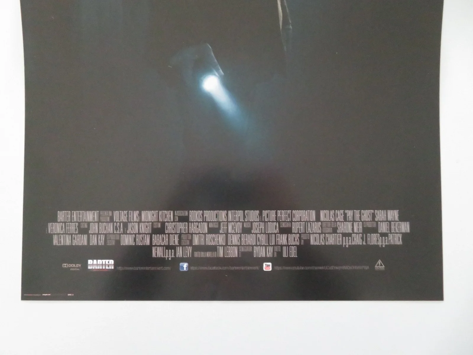 PAY THE GHOST ITALIAN LOCANDINA POSTER NICOLAS CAGE SARAH WAYNE CALLIES 2015, image 4